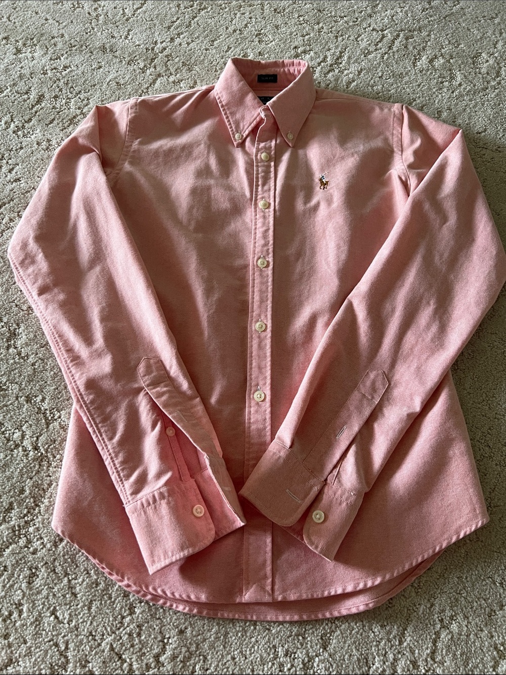 Polo by Ralph Lauren Pink Button-Down Oxford Shirt